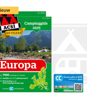 ACSI Campinggids Europa 2025, Het meest complete campingoverzicht van Europa