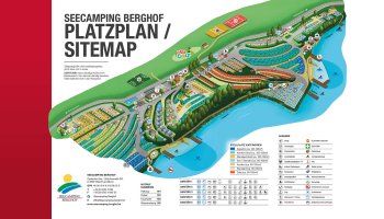 Plattegrond van Seecamping Berghof