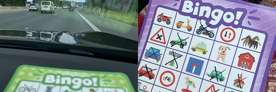 Autobingo - Spel voor onderweg!